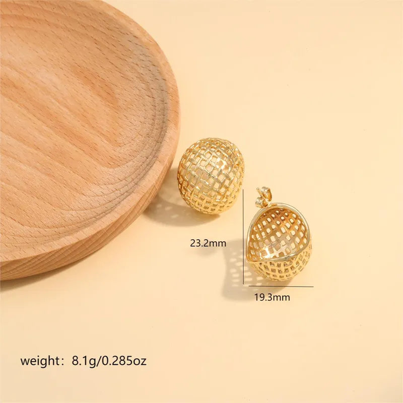 1 Pair Basic Simple Style Classic Style Water Droplets Plating Inlay 304 Stainless Steel Imitation Pearl 18K Gold Plated Ear Studs