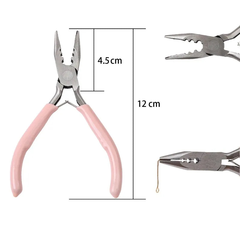 1 Piece Lady Solid Color Metal Pliers