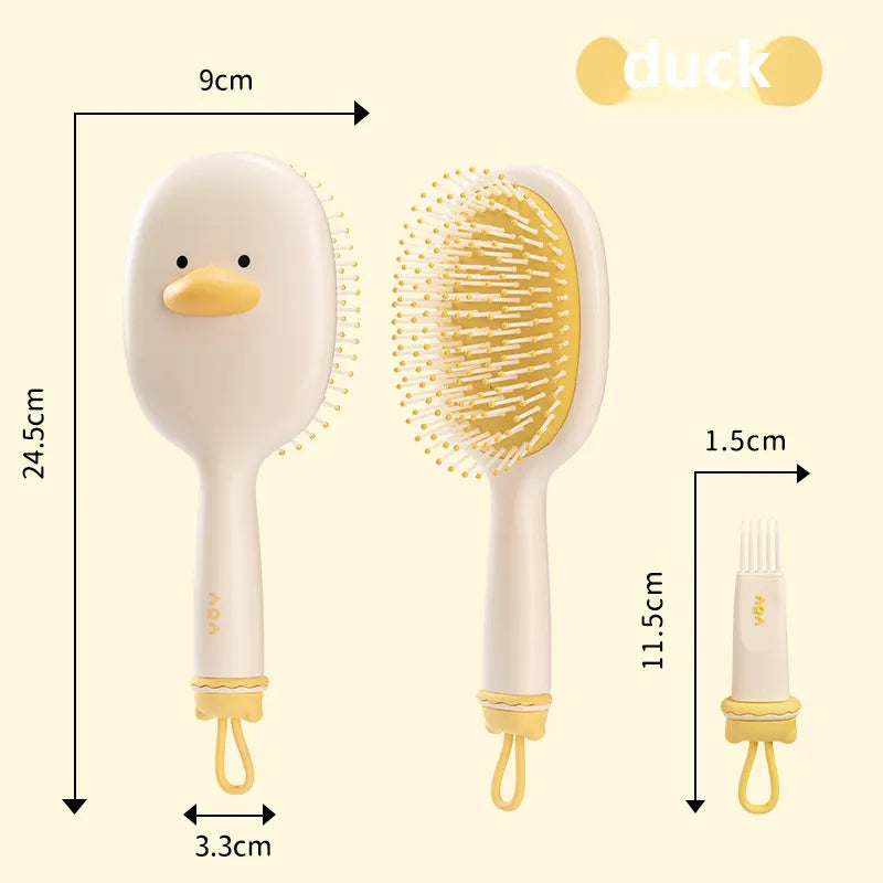 Air Cushion Comb Massage Women's Special Long Hair Curly Hair Artifact Household Electrostatic Fluffy Hair Combing Airbag Comb Anti-Comb