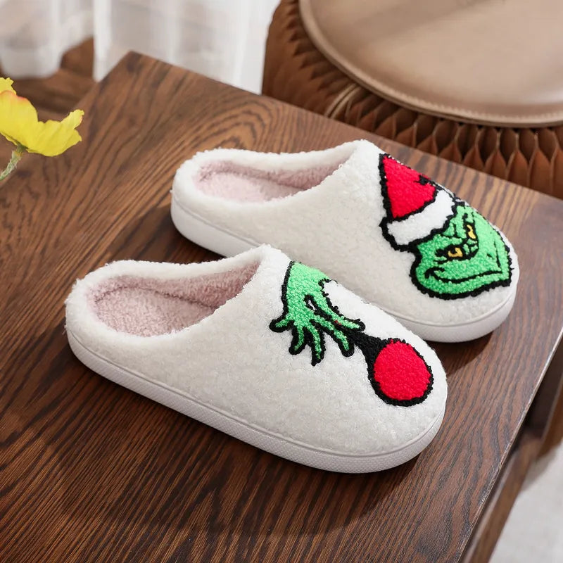 Casual Vacation Women's Multicolor Round Toe Cotton Slippers