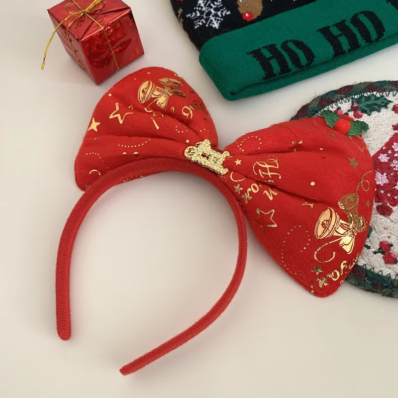 Christmas Casual Simple Style Streetwear Women's Bow Knot Hair Band