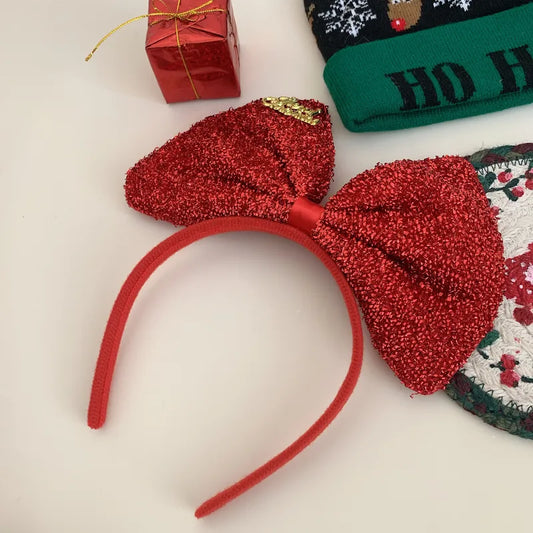 Christmas Casual Simple Style Streetwear Women's Bow Knot Hair Band