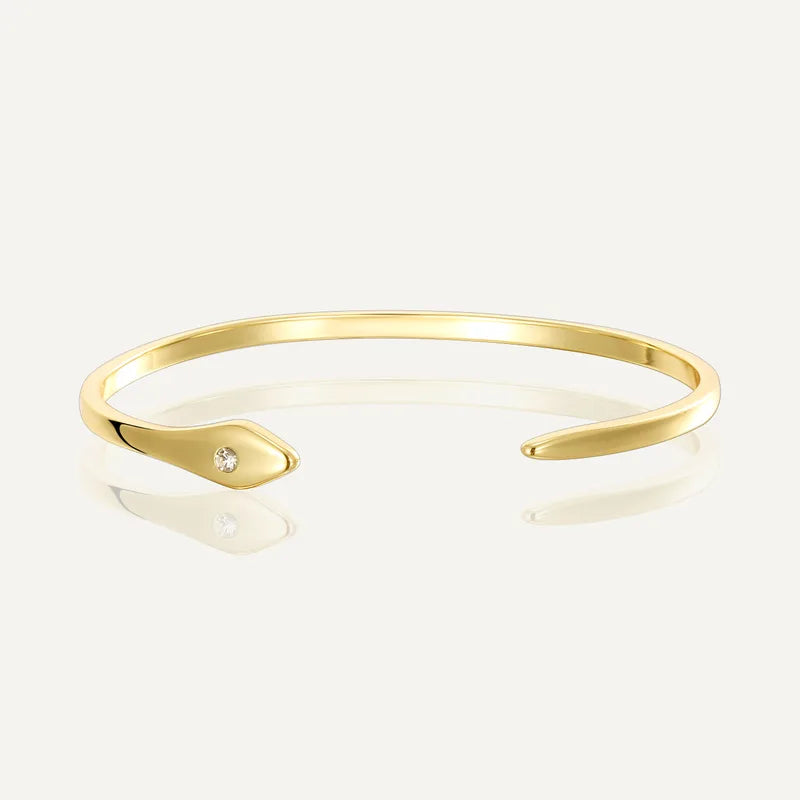 Copper Plating Solid Color Bangle