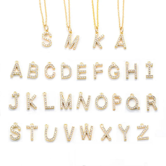 Fashion 26 English Letter Necklace Wholesale