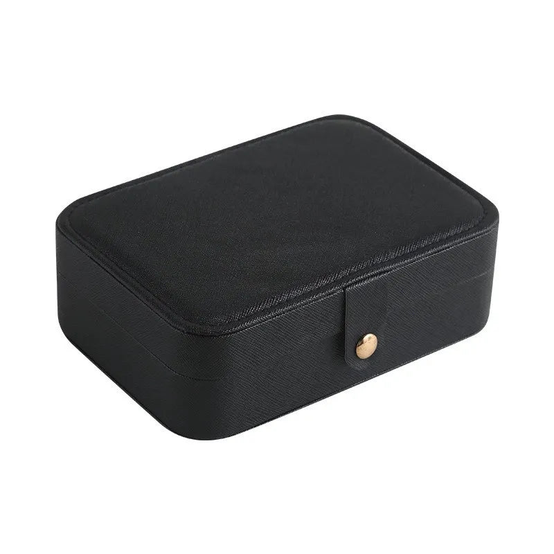 Fashion Solid Color Leather Jewelry Boxes 1 Piece