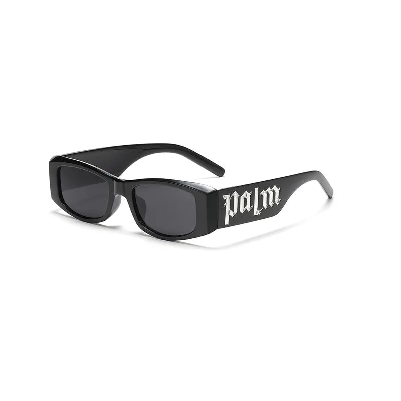 Hip-Hop Letter Ac Square Full Frame Women's Sunglasses