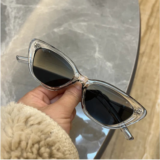 Hip-hop Fashion Streetwear Ac Cat Eye Full Frame Women's Sunglasses (