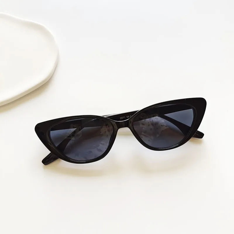 New Retro Style Cat's Eye Small Frame Sunglasses