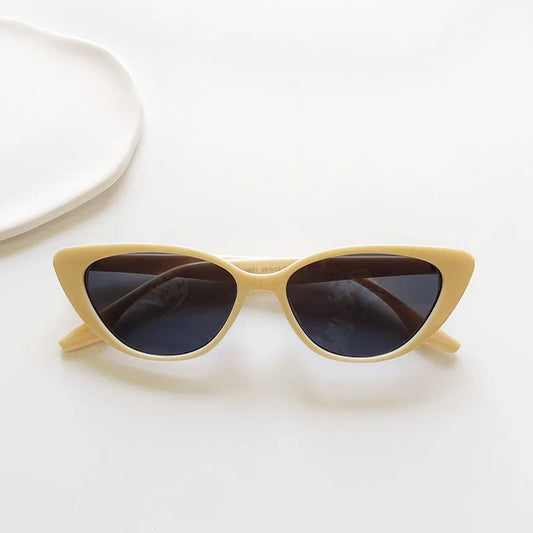 New Retro Style Cat's Eye Small Frame Sunglasses