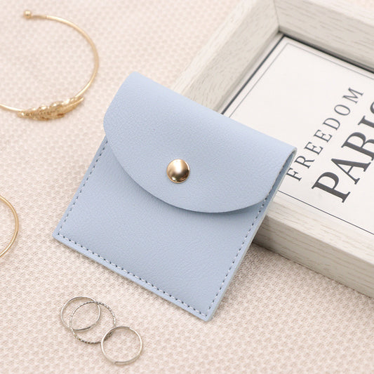 Casual Elegant Solid Color Microfiber Jewelry Packaging Bags