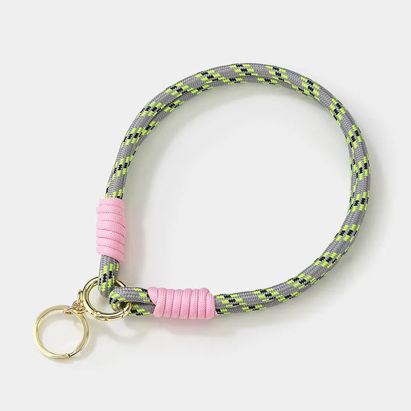 Polyester Stripe Bag Charms