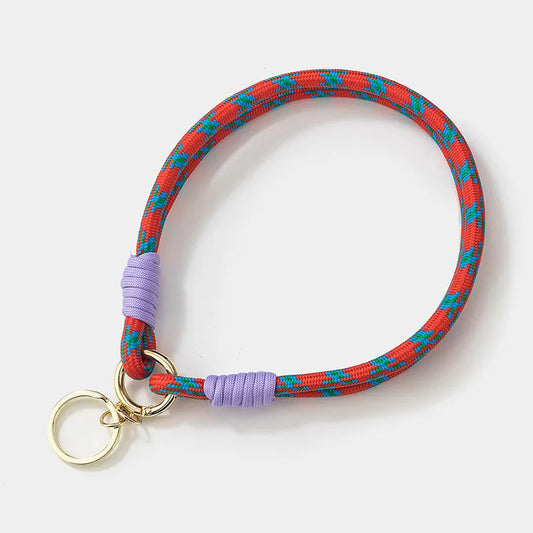 Polyester Stripe Bag Charms