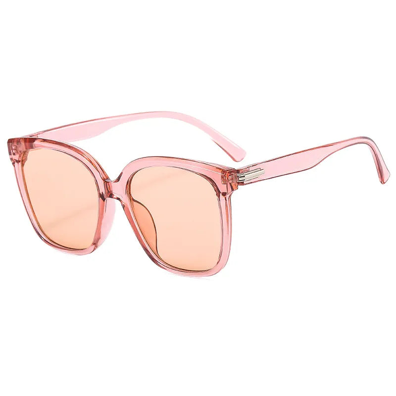 Simple Style Solid Color Ac Polygon Full Frame Women's Sunglasses