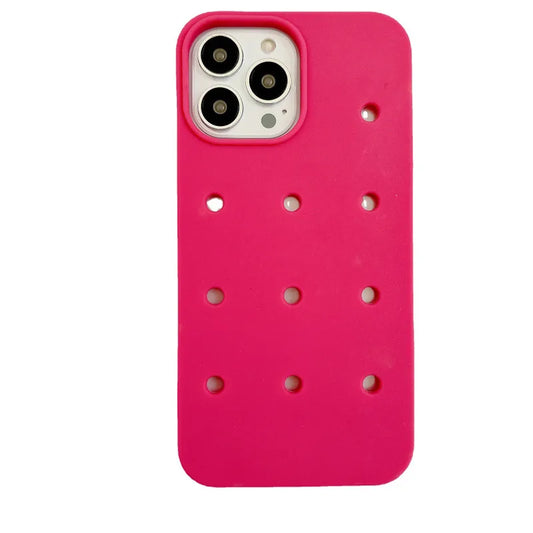 Simple Style Solid Color Silica Gel Phone Cases