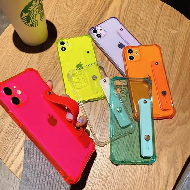 Simple Style Solid Color Tpu Phone Cases