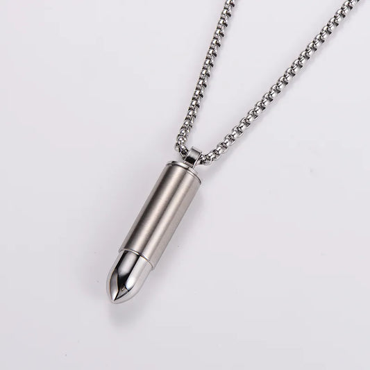 Stainless Steel 18K Gold Plated Simple Style Bullet