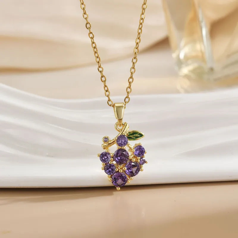 Jewelry Vintage Style Classic Style Animal Heart ShapeCopper Plating Pendant Necklace Cable Chain